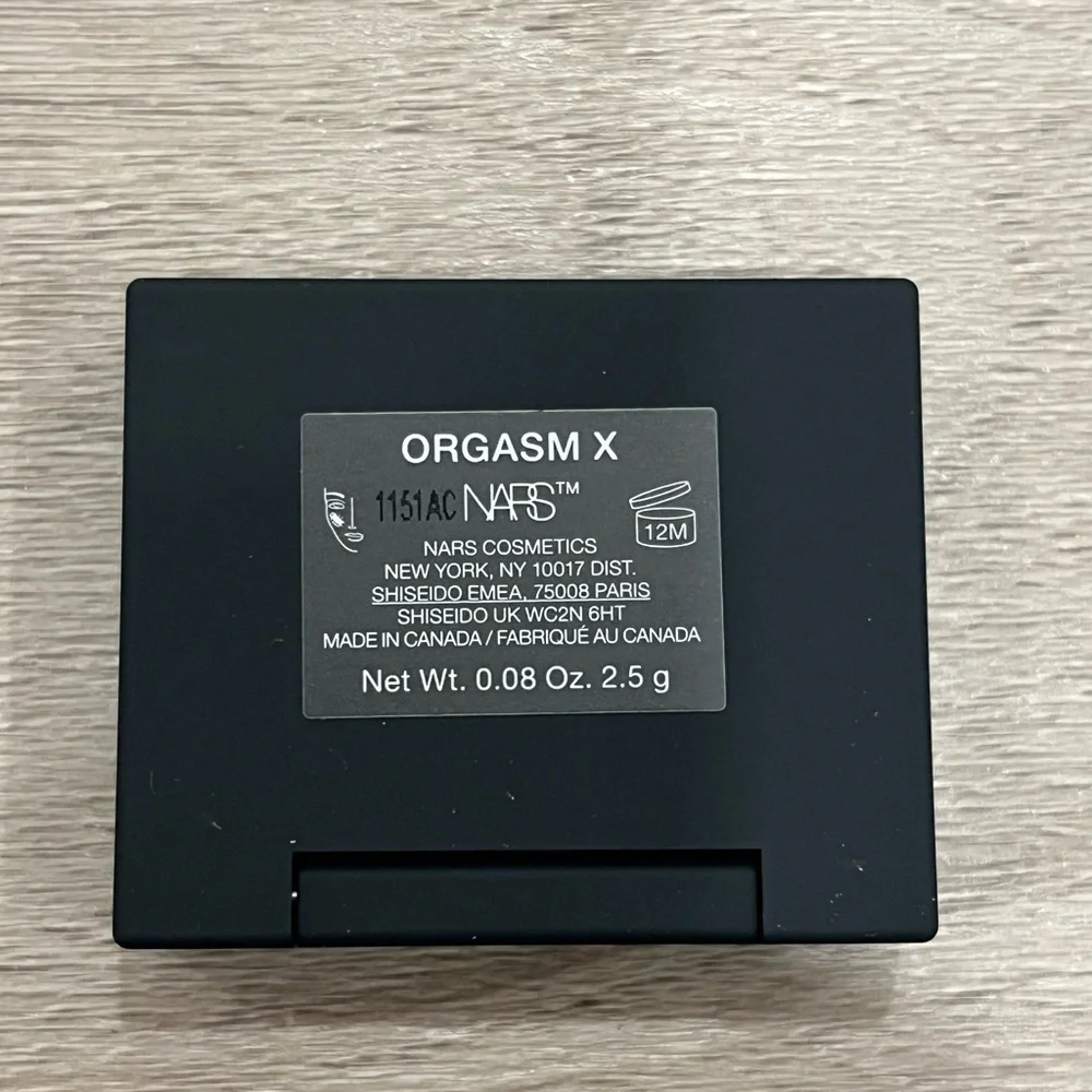 NARS Orgasm X Blush Travel Size New in Box 2.5g/0.08oz *WITH TALC*